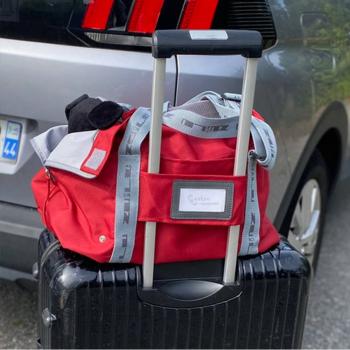 Katzentransporttasche Corsica 2 in 1 - Tasche und Bett in einem - auch Transporttasche für kleine Hunde wie Chihuahua